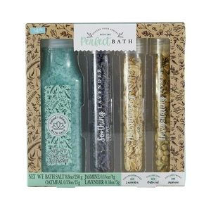 U Style Bath Set, Includes Bath Salt, Aromatherapy Elements & Reusable Mesh Bag